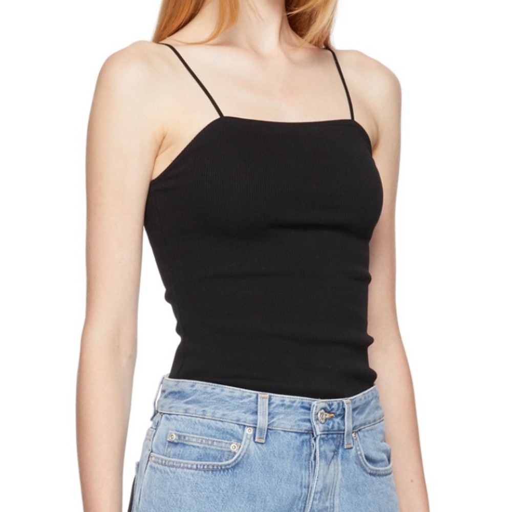WON HUNDRED tank top in black